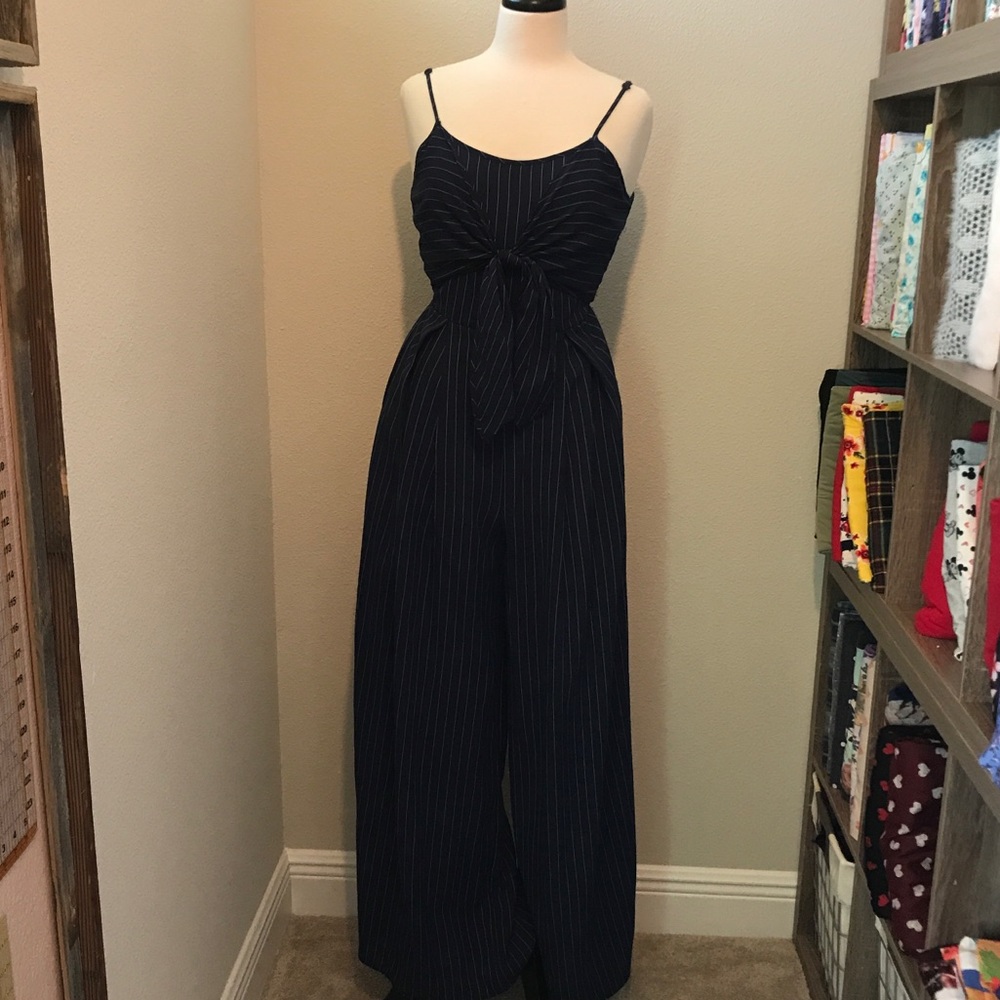 Pin Stripe Retro Jumper